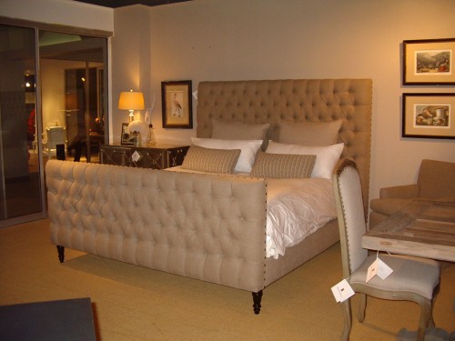 linen bed interior design