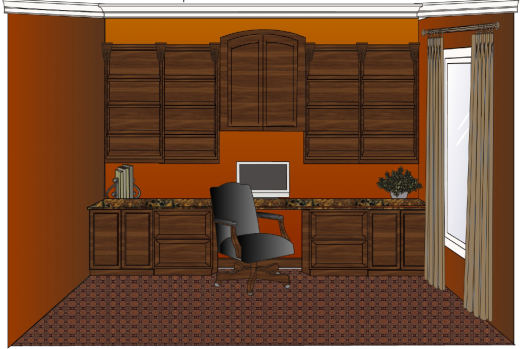 atlanta interior design office rendering