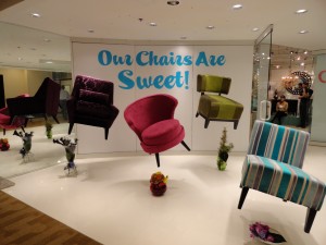 High Point Chairs Display