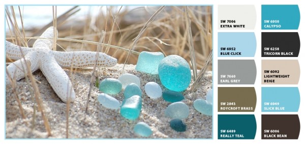 sea glass color inspiration