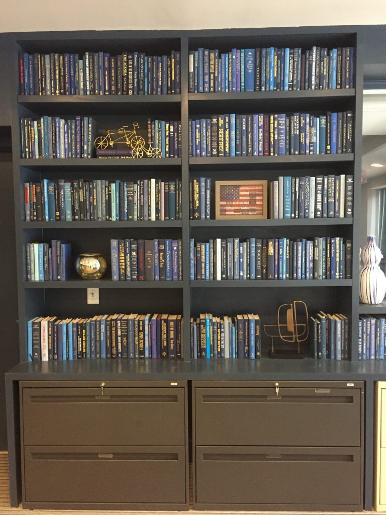 Custom Bookshelf full of books